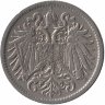 Австро-Венгерская империя 10 геллеров 1907 год