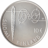 Финляндия 10 евро 2010 год (Манна Кант)