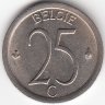 Бельгия (Belgie) 25 сантимов 1969 год