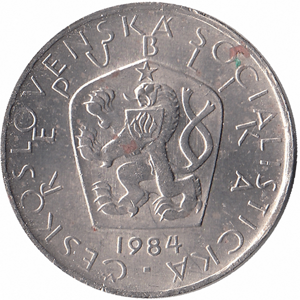 Чехословакия 5 крон 1984 год