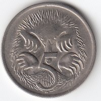 Австралия 5 центов 1974 год