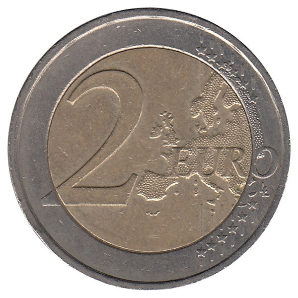 Греция 2 евро 2007 год
