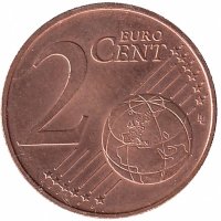 Австрия 2 евроцента 2005 год