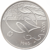 Финляндия 10 евро 2005 год (60 лет мира в Европе)