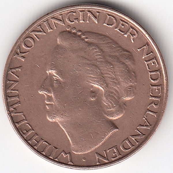 Нидерланды 1 цент 1948 год