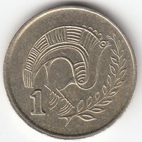 Кипр 1 цент 1994 год