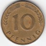 ФРГ 10 пфеннигов 1949 год (G)