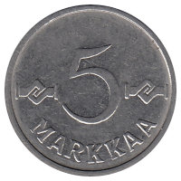 Финляндия 5 марок 1956 год