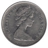 Канада 25 центов 1974 год