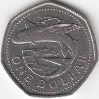 Барбадос 1 доллар 1988 год