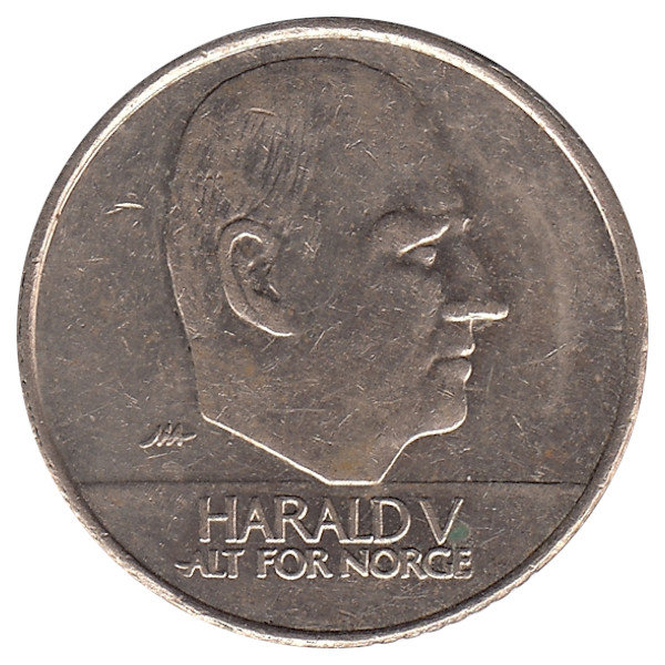 Норвегия 10 крон 2001 год