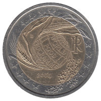 Италия 2 евро 2004 год
