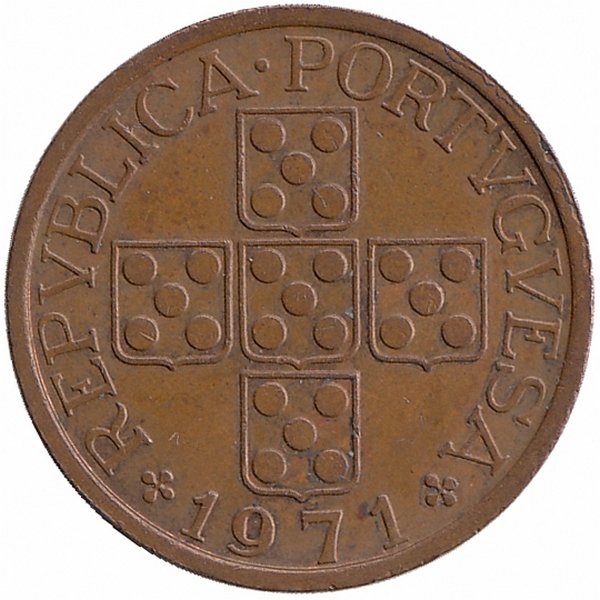 Португалия 50 сентаво 1971 год