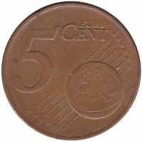Греция 5 евроцентов 2002 год