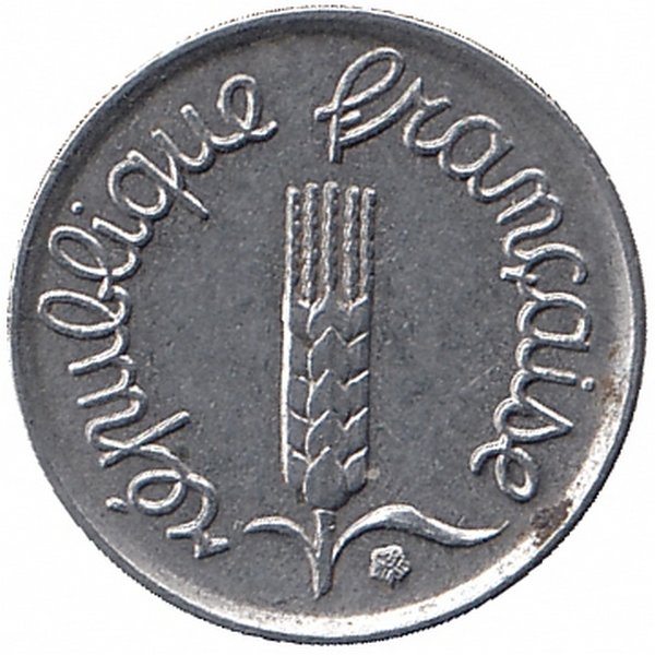Франция 1 сантим 1968 год