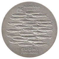 Финляндия 25 марок 1979 год (750 лет городу Турку)
