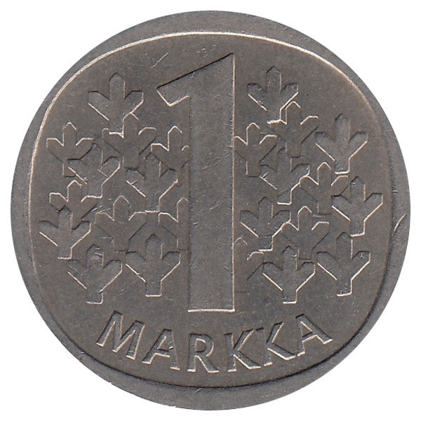 Финляндия 1 марка 1972 год