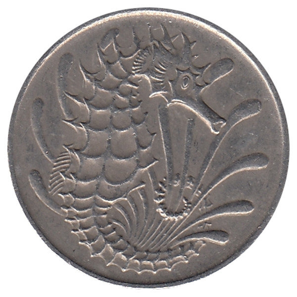 Сингапур 10 центов 1971 год