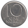 Норвегия 10 эре 1987 год