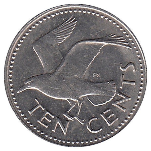Барбадос 10 центов 1979 год