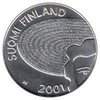 Финляндия 100 марок 2001 год