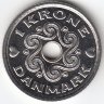 Дания 1 крона 2001 год