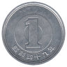 Япония 1 йена 1974 год