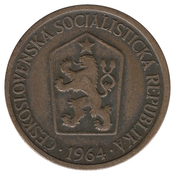 Чехословакия 1 крона 1964 год