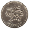 Великобритания 1 фунт 2000 год (UNC)