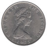 Остров Мэн 10 новых пенсов 1975 год