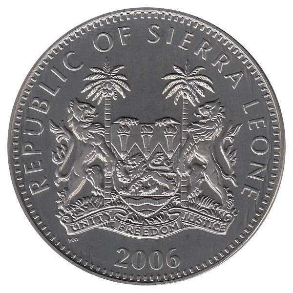 Сьерра-Леоне 1 доллар 2006 год (BU)
