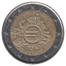 Бельгия 2 евро 2012 год