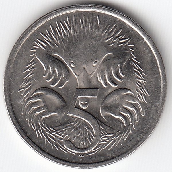 Австралия 5 центов 1998 год