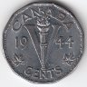 Канада 5 центов 1944 год
