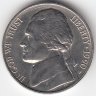 США 5 центов 1990 год (P)