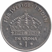 Швеция 1 крона 2004 год