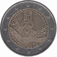 Эстония 2 евро 2019 год