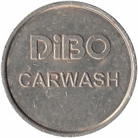 Жетон автомойки «DIBO CARWASH» Германия