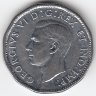 Канада 5 центов 1945 год