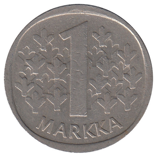 Финляндия 1 марка 1978 год