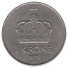 Норвегия 1 крона 1978 год