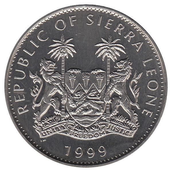 Сьерра-Леоне 1 доллар 1999 год (BU)
