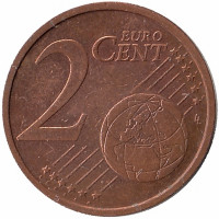 Германия 2 евроцента 2005 год (G)