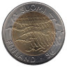 Финляндия 5 евро 2007 год (90 лет независимости Финляндии)