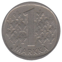 Финляндия 1 марка 1980 год