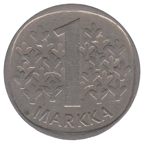 Финляндия 1 марка 1980 год