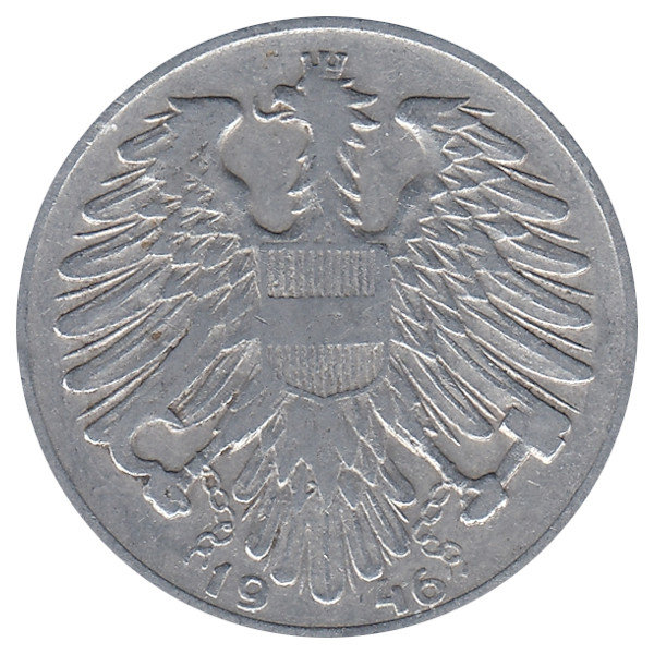 Австрия 1 шиллинг 1946 год