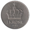Норвегия 1 крона 1983 год