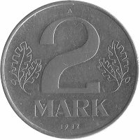 ГДР 2 марки 1982 год