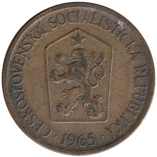 Чехословакия 1 крона 1965 год